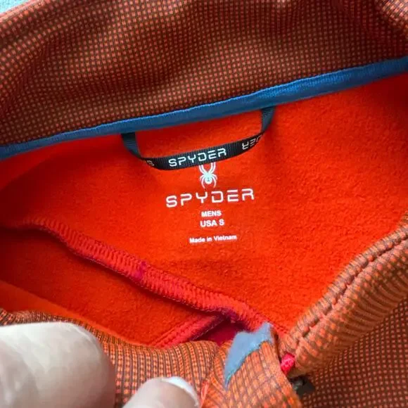 Spyder US Ski Team Fleece Quarter Zip Sweater - Picture 3 of 5